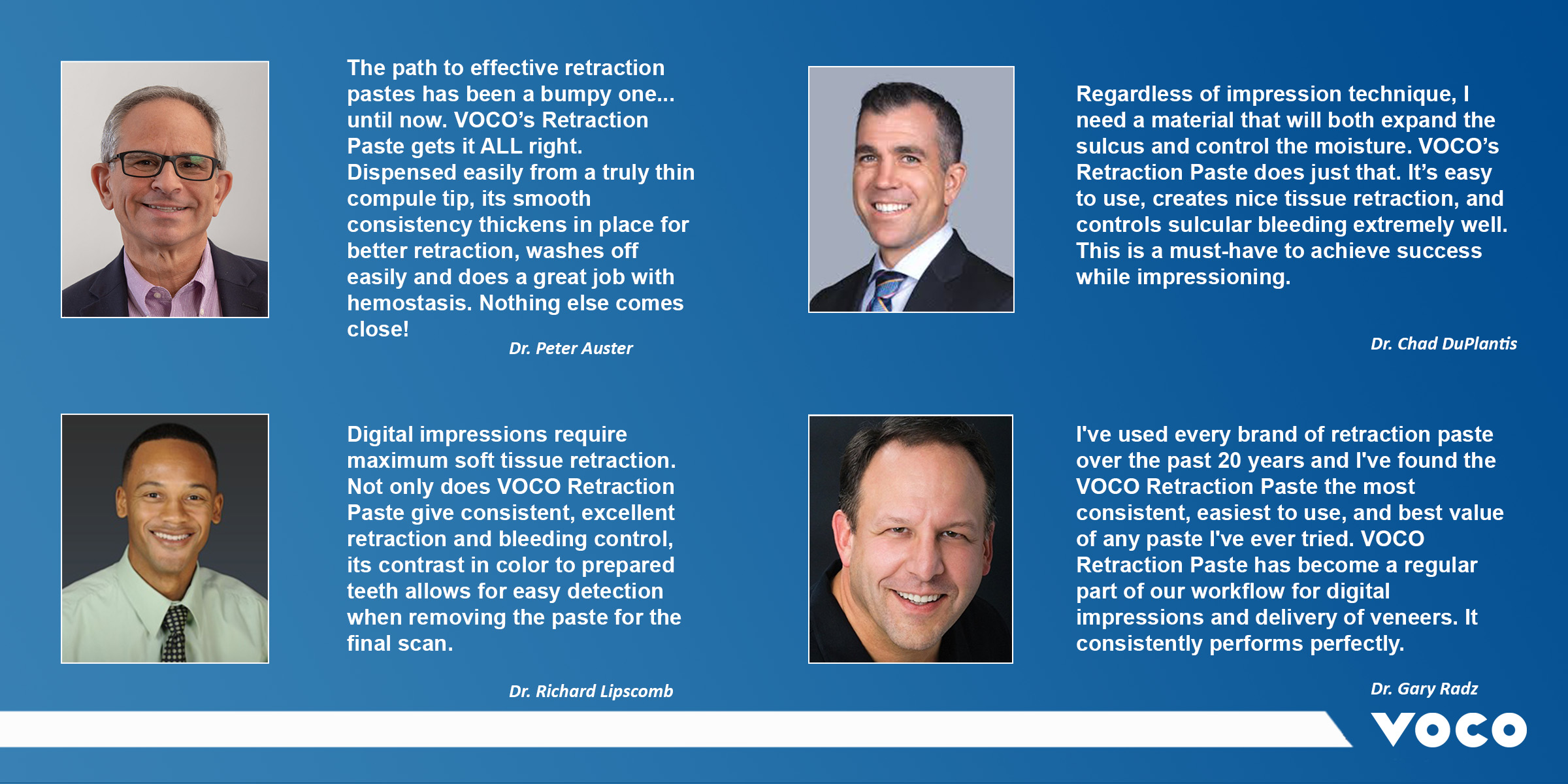 Learn More and Request a Sample of VOCO Retraction Paste